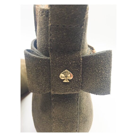 KATE SPADE Polly Mid Suede Ankle Boots NEW - Picture 8 of 12